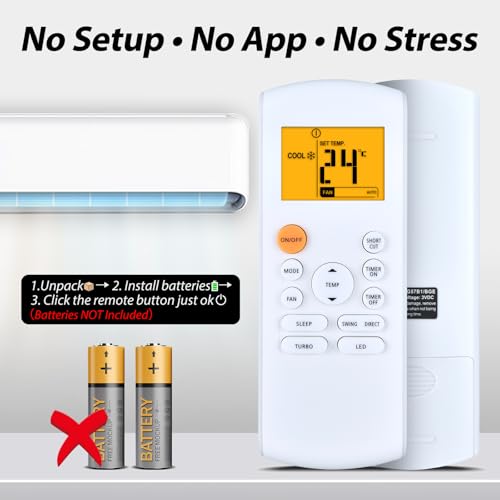 Télécommande climatiseur de rechange pour climatisation RG57 - 7