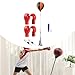 QSTDGVPW Boxing Speed Ball with Stand Hand Eye Coordination Training Boxing Punching Bag Reflection Training Equipment for Fitness, Style D