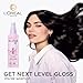 L'Oreal Paris Elvive Glycolic + Gloss High Shine Leave-In Hair Serum, Smooths Dull, Porous Hair Into High-Shine, Glossy Hair, 4.4 Fl Oz