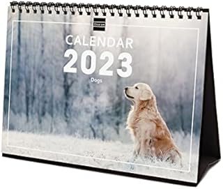 Finocam - Calendar 2023 International Desktop Images January - December (12 months) Dogs, 781245223, Sobremesa