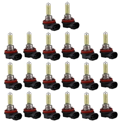 Ampoule H11 jaune 12v 55w pour équiper votre voiture lors des trajets de montagne en hiver