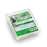 Annabella Herb Water Buffalo Mozzarella Cheese, Low Moisture, Fresh, A2 Whole Milk, Grass Fed, Melt, Shred or Slice, Higher Protein, Less Lactose, 8.8oz Blocks (Pack of 4)