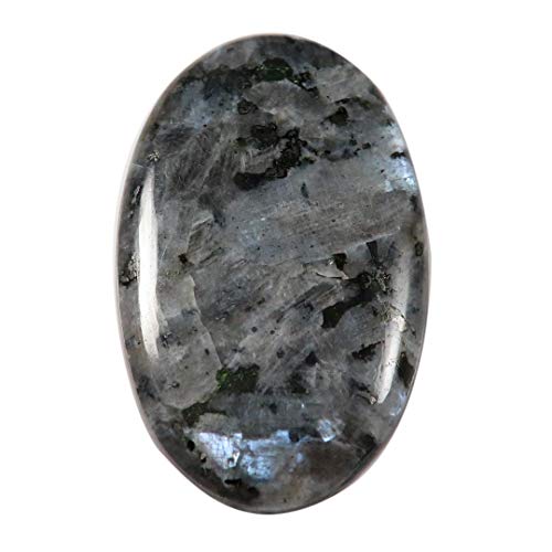 Larvikite cabochon ovale pierre naturelle lithothérapie 35,4 carats Nk31