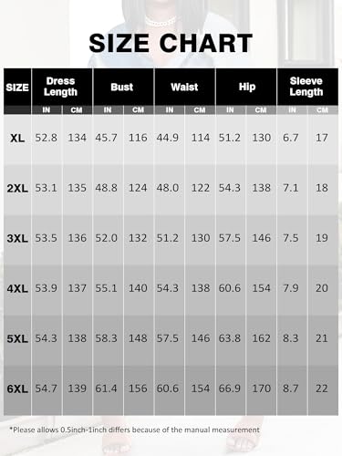 Image of SUZONANA Plus Size Denim Print Maxi Dresses for Women Casual V Neck Short Sleeve with Pockets Soft Jean Look Dress XL-6XL