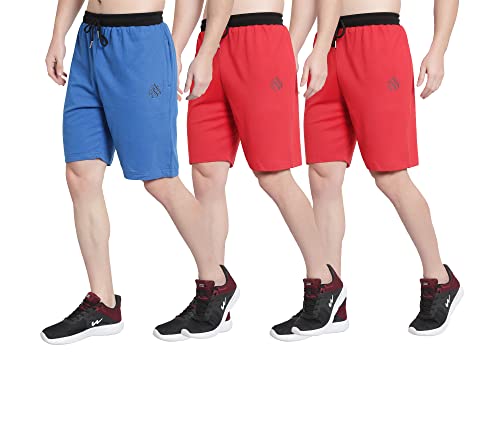 Image of OORA Men's Plus Sizes Cotton Shorts M to 5XL, 28 to 48 Inches Waistline
