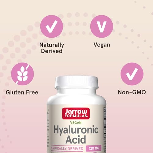 Jarrow Hyaluronic Acid 120 mg, Dietary Supplement, 120 Capsules - image 5