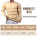 Glitopper Adult Muscle Suit Costumes Muscle Shirt Halloween Costume for Men Fake Muscles Suit for Halloween Cosplay Dress up Party