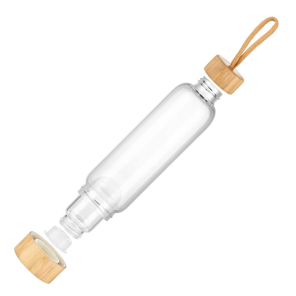 550Ml Botella De Agua De Cristal Natural Punto De Cristal De Cuarzo Punto De Elixir Curativo Cristal De Reiki Botella De Agua De Energía Botella De Agua Con Infusión De Gemas ( Color : Lapis lazuli )