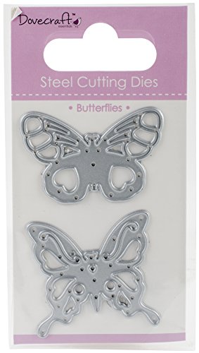 Dovecraft Farfalle Duo Fustella, in Metallo
