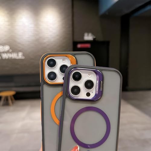 Coque de protection iPhone 11 Pro aimantée avec béquille de luxe - 3