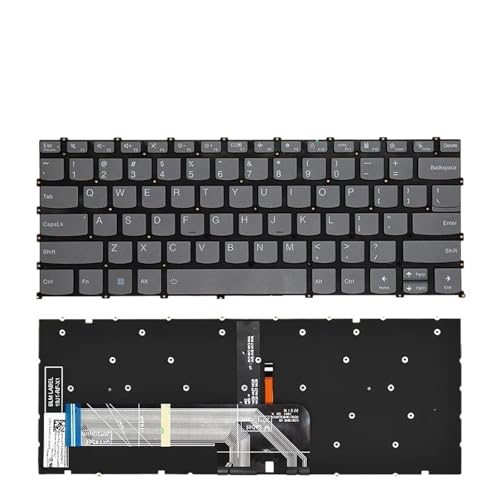 Clavier espagnol ou allemand pour Ideapad Air 14 IAL7, idéal pour le télétravail