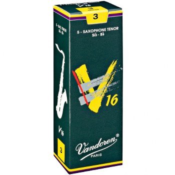 CAAS SAXOFON TENOR - Vandoren V16 (Caja Verde Oscura) (Dureza 3) (Caja de 5 Unidades)
