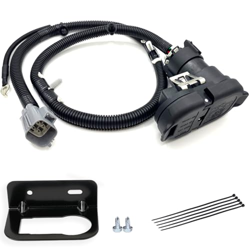 CK4T-13B576-KE Trailer Tow Rear Bumper Wiring Connector Harness Kit for Ford 2015-2019 Transit 150 250 350, Replaces CK4Z-13A576-B, 9U5Z-14489-MAA