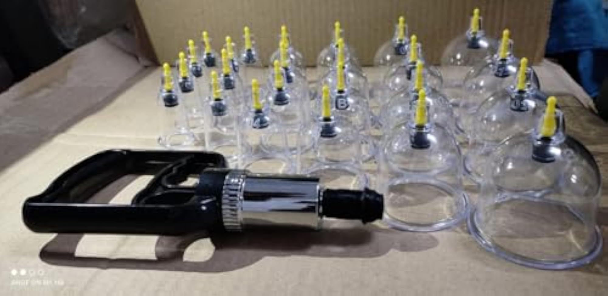 Hijama Vacuum Cupping 24 Cups & Pump set
