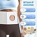 NIdreamCE Adjustable Ostomy Hernia Belt - Breathable Stoma Support Belt for Colostomy & Ileostomy Bag Holder - Post Operative Care, Fit for Men & Women (XL)
