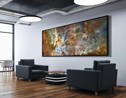 Impressions sur toile affiches mur art étoiles célestes 60x180cm - 4