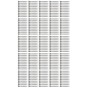 Stalen hoefijzers nagels, hoefijzernagels hoefsmid gereedschap 250 stuks koolstofarm staal voor spijkeren aluminium hoefijzers voor veehouderij