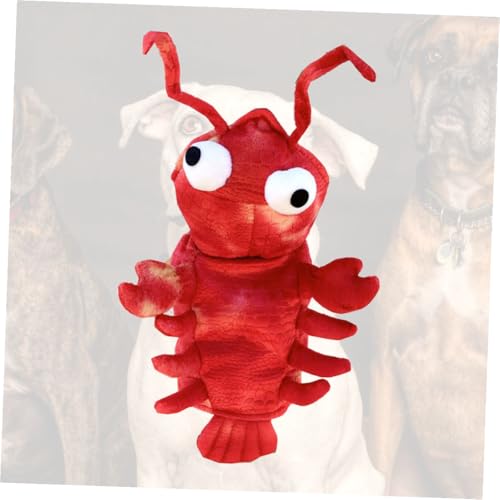 Disfraz para perro langosta rojo XL para Halloween miniatura 5