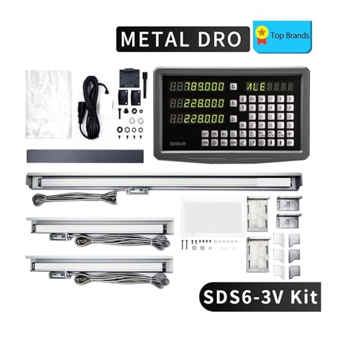 Linear Scale Encoder SDS6-3V Metal 3Axis Digital Paquete 3 miniatura 3