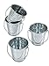 Mini Metal Buckets,Pack of 12