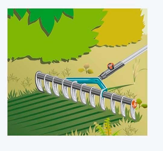 Bild 2 - Gardena combisystem-Rasenlüfter: Manueller Vertikutierer mit 35 cm Arbeitsbreite, ideales Gartenzubehör zum Entfernen von Moos und Filz im Rasen, passend zu Allen combisystem-Stielen (3391-20)