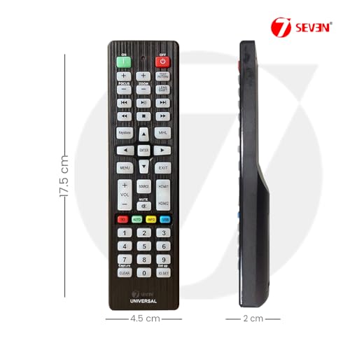 Image of 7SEVEN Compatible for Benq Projector Remote Control for All Models ms524 gv1 d4ca dc4 Full HD mh550 ms506p and Pair Universal Benq Remote in One Step with Projector