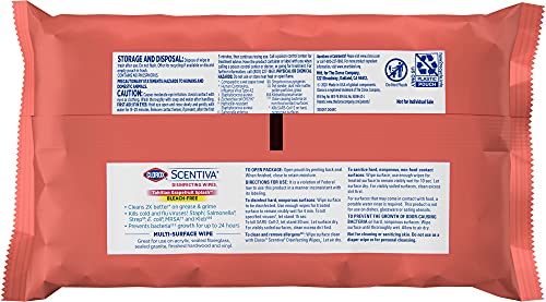 Clorox Scentiva Wipes, Bleach Free Cleaning Wipes - Tahitian Grapefruit Splash, 75 Count (Pack Of 3) #TOP1