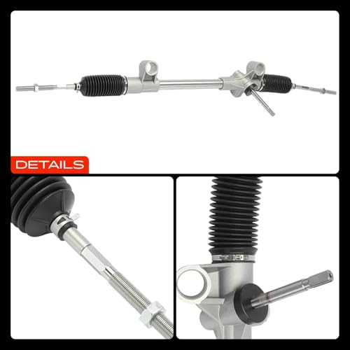 A-Premium - Manual Steering Rack and Pinion Compatible with Ford Mustang II 1974-1978, Pinto 1974-1980 & Mercury Bobcat 1975-1980, Replace D9FZ3504B by A-Premium - Used condition - Image 9