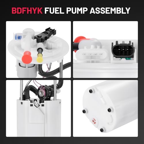 Image of BDFHYK Electric Fuel Pump Module Assembly Compatible with Buick Allure LaCrosse 2008-2011, Compatible with Chevrolet Impala 2008-2011 3.6L 3.9L 5.3L V6 V8 Replace E3813M