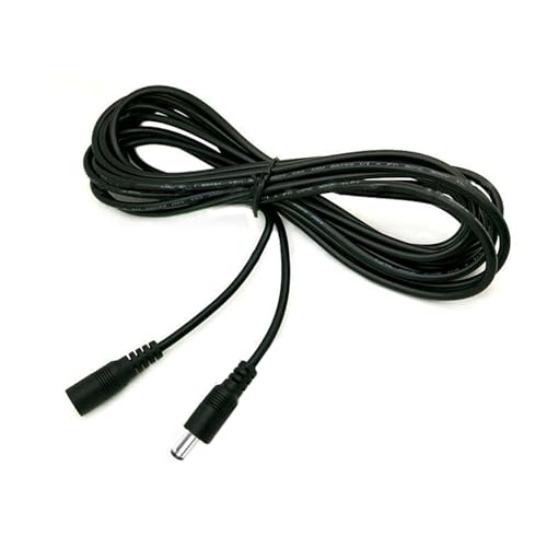Power Supply Battery Charging Adapter Charger Adaptor Wire, Black