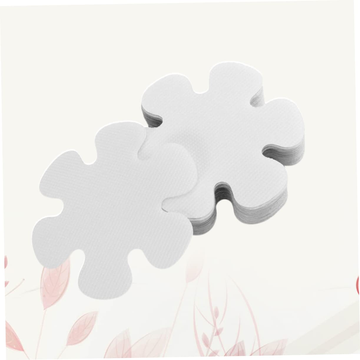 Ciieeo 60 Piezas Tiras Antideslizantes Prevención de resbalones Adhesivo Transparente fijado Pegatinas Antideslizantes de Tela Antideslizante Pegatinas de Cocina para el Suelo Las Flores