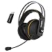 Produktbild ASUS TUF Gaming H7 Wireless Headset (, kabellos, 15 Stunden Akkulaufzeit, geeignet für PC, PS4, Xbox) schwarz / gelb
