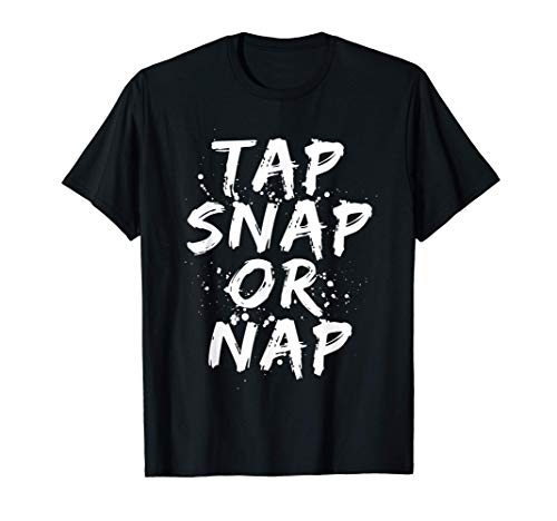 Tap Snap Or Nap Funny Jiu Jitsu Combat BJJ MMA Fighter Gift Maglietta