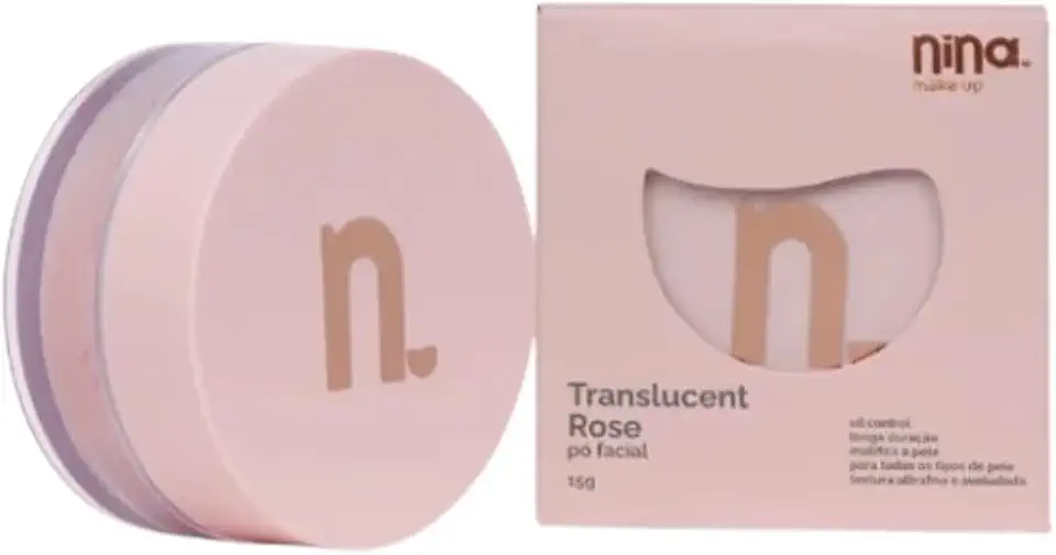 NINA PÓ FACIAL SOLTO TRANSLUCENT ROSE
