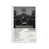 KUCOON Young Thug Business is Business Poster Canvas Art Poster Bedroom Decor Posters 12x18inch(30x45cm)