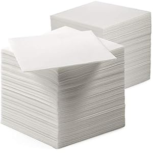 BloominGoods Linen-Feel Lunch Napkins – Disposable Cloth-Like Paper Napkins – Soft And Absorbant Luncheon Napkins For Kitchen, Parties, Weddings, Dinners or Events (Pack of 200)