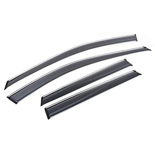 Pare-soleil de fenêtre de voiture fumé et déflecteur d'air de protection