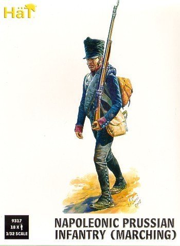 Infanterie prussienne en marche Ht 9317 Unbekannt modèle de collection
