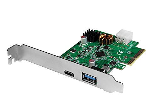 Logilink 060263 Scheda Pci Express Usb 3.2 Gen2X1, 1X Usb-C™ Pd 3.0 E 1X Usb 3.0