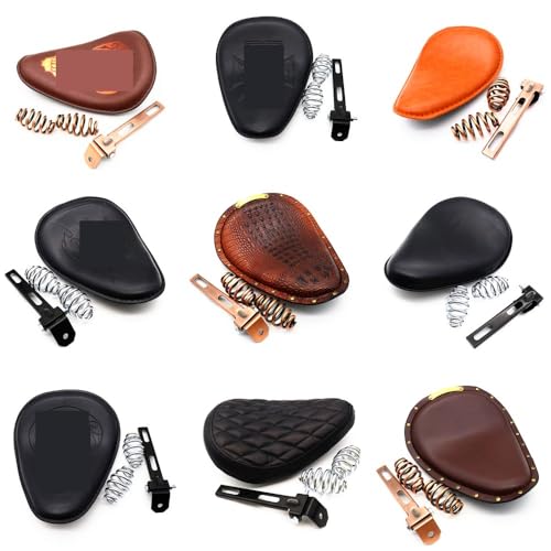 Cojines de asiento para moto custom ideales para rutas largas en Bobber 2