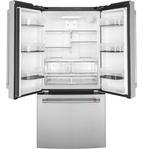 Cafe CWE19SP2NS1 18.6 cu. ft. French Door Refrigerator in Stainless Steel, Counter Depth and ENERGY STAR on Fridge.com