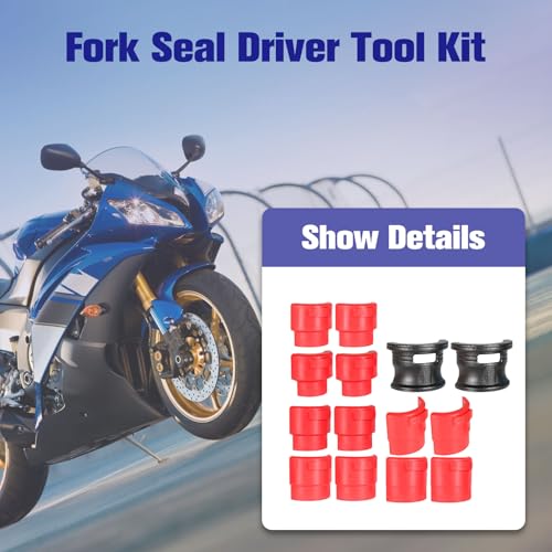 Image of Motorcycle Bike Fork Seal Driver Tool Kit 35-50mm