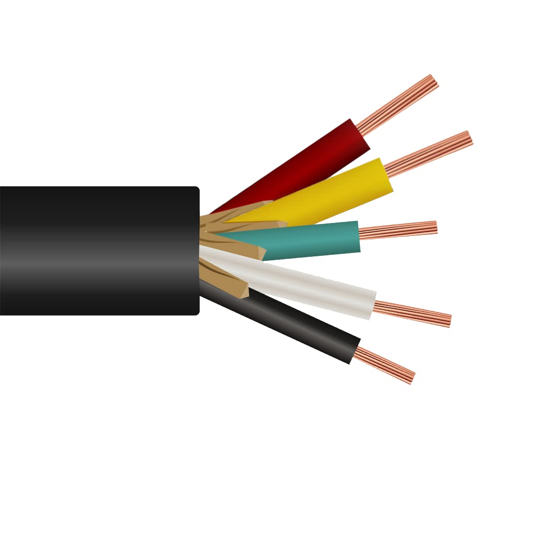 Nassau Electrical Supply 75' 14/5 SOOW Portable Cable 600V Black