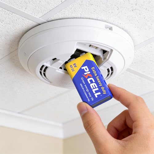 Baterías PKCELL 9V Pack 24 unidades Zinc Carbono miniatura 4