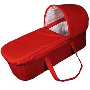 EICHHORN Feste Tragetasche für Kinderwagen Rot