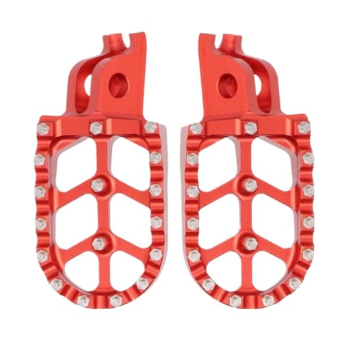 Repose-pieds pour moto CRF150R robustes contre la casse en alu CNC