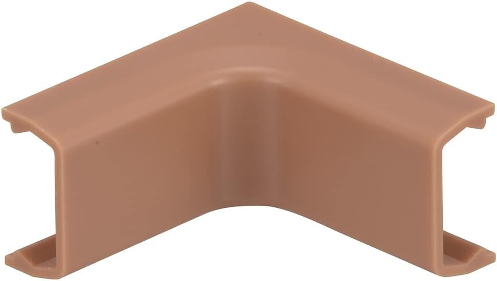 Ohm Electric DZ-AMI0-T/2P 09-2682 OHM Molding for Molding, No. 0, Brown, Pack of 2, Wiring Molding, Corner Finish, Internal Bend, Corner