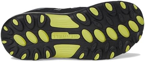 Merrell Boys' Trail Chaser Hiking Sneaker, Black/Blue, 3 Big Kid - 3