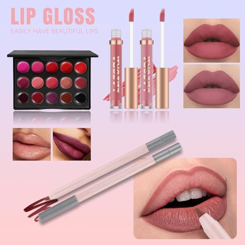 LAZORA Makeup Sets for Teens Makeup Kits for Teen Girls Travel Make up Kit Set for Girls Beginners Make up Set Gift Sets for Girl Teenagers