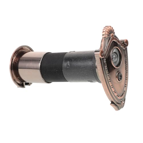 WHAMVOX Mirilla de Puerta Timbre y Visor de Agujero 35mm para Puerta de Entrada 90-110mm, Protección de Privacidad y Fácil Instalación para Apartamento y Hogar